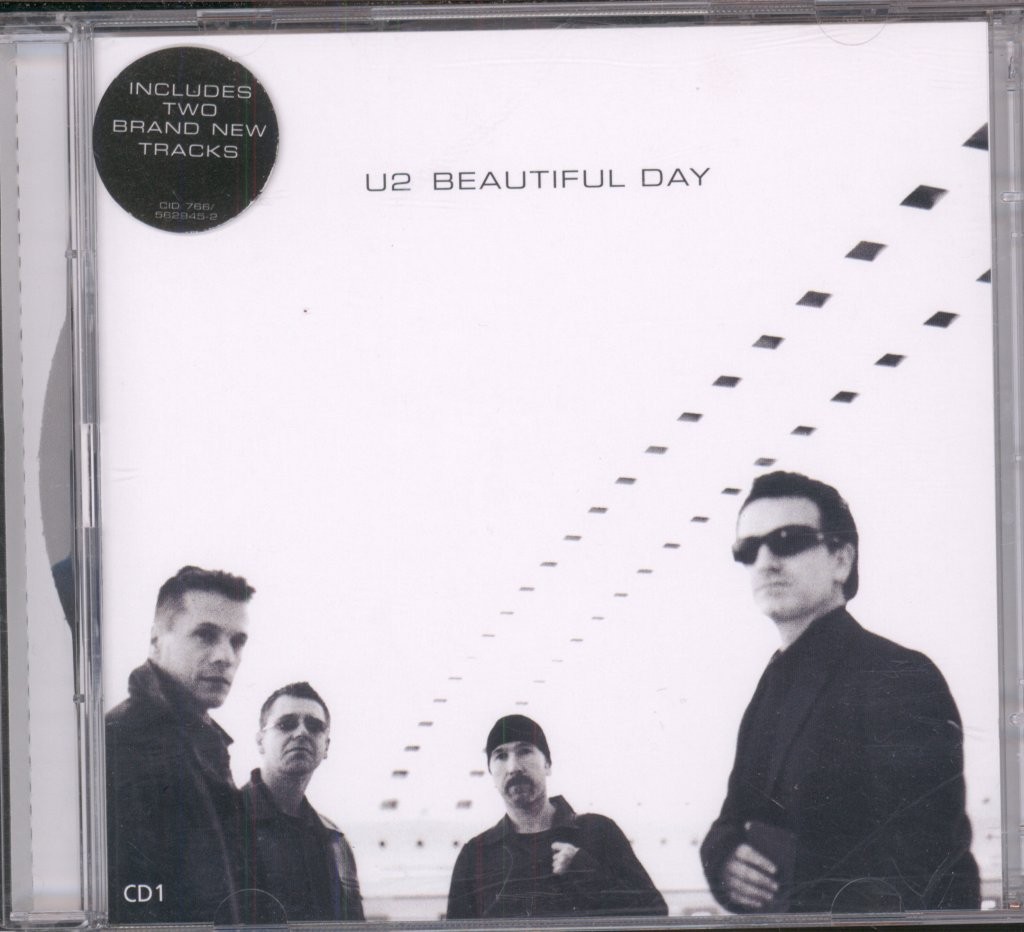 U2 Beautiful Day CD Europe Island 2000 CD. CD1 in double CD case . Has info