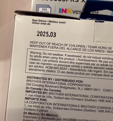 LOT 3x Brother LC30333PKS INKvestment Tank 3 Pack Color Ink Cartridges EXP 3/25 - 第 3/3 張圖片