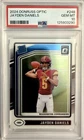 2024 DONRUSS OPTIC RATED ROOKIE JAYDEN DANIELS #248 PSA 10 WASHINGTON COMMANDERS