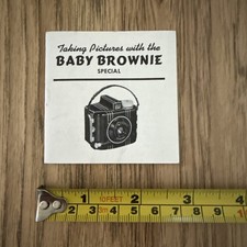 Eastman Kodak Baby Brownie Special Camera Instruction Manual Booklet Vintage