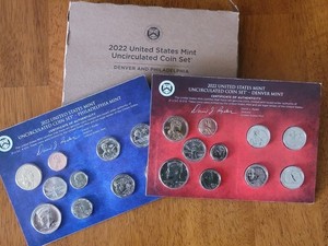 2022 US MINT Uncirculated P & D Coin Set *SEALED* OGP  (20 Coins)