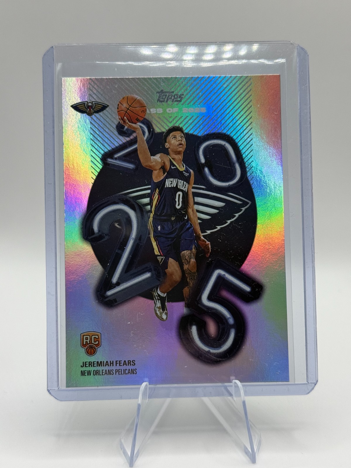 2025-26 Topps Jeremiah Fears RC Class Of 2025 C25-7 - CASE HIT SSP - Class of 25