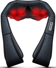 Shiatsu Neck and Back Massager with Heat Deep Kneading Shoulder and Neck SEALED