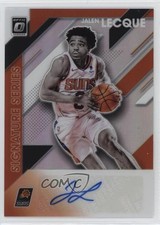 2019-20 Panini Donruss Optic Signature Series Holo Prizm Jalen Lecque Auto 15ie