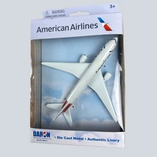 American Airlines Die-Cast Plane NEW Daron Realtoy Authentic Livery 3+ Gift