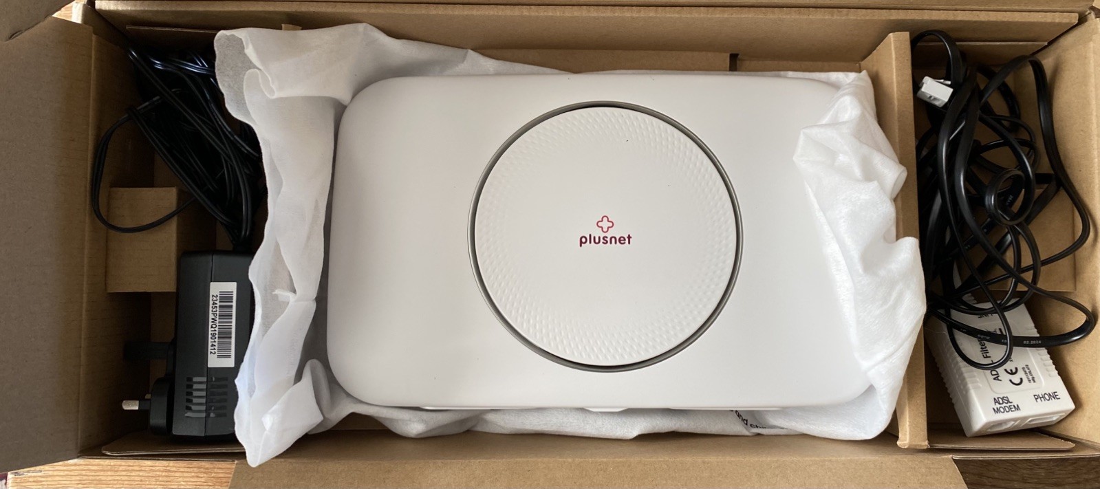 Plusnet Smart Hub Plus WiFi Broadband Router – Boxed with PSU