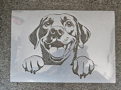 Hundeschablone - wiederverwendbar - Basteln - Airbrush - Wählen Sie Ihre Lieblingsrasse