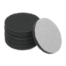 5" Power Scrub Pads 6 Pcs Scrubbing Pads for Home Cleaning, Dark Gray