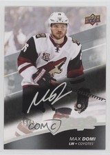 2017-18 Upper Deck MVP Super Script 15/25 Max Domi #3 a3q