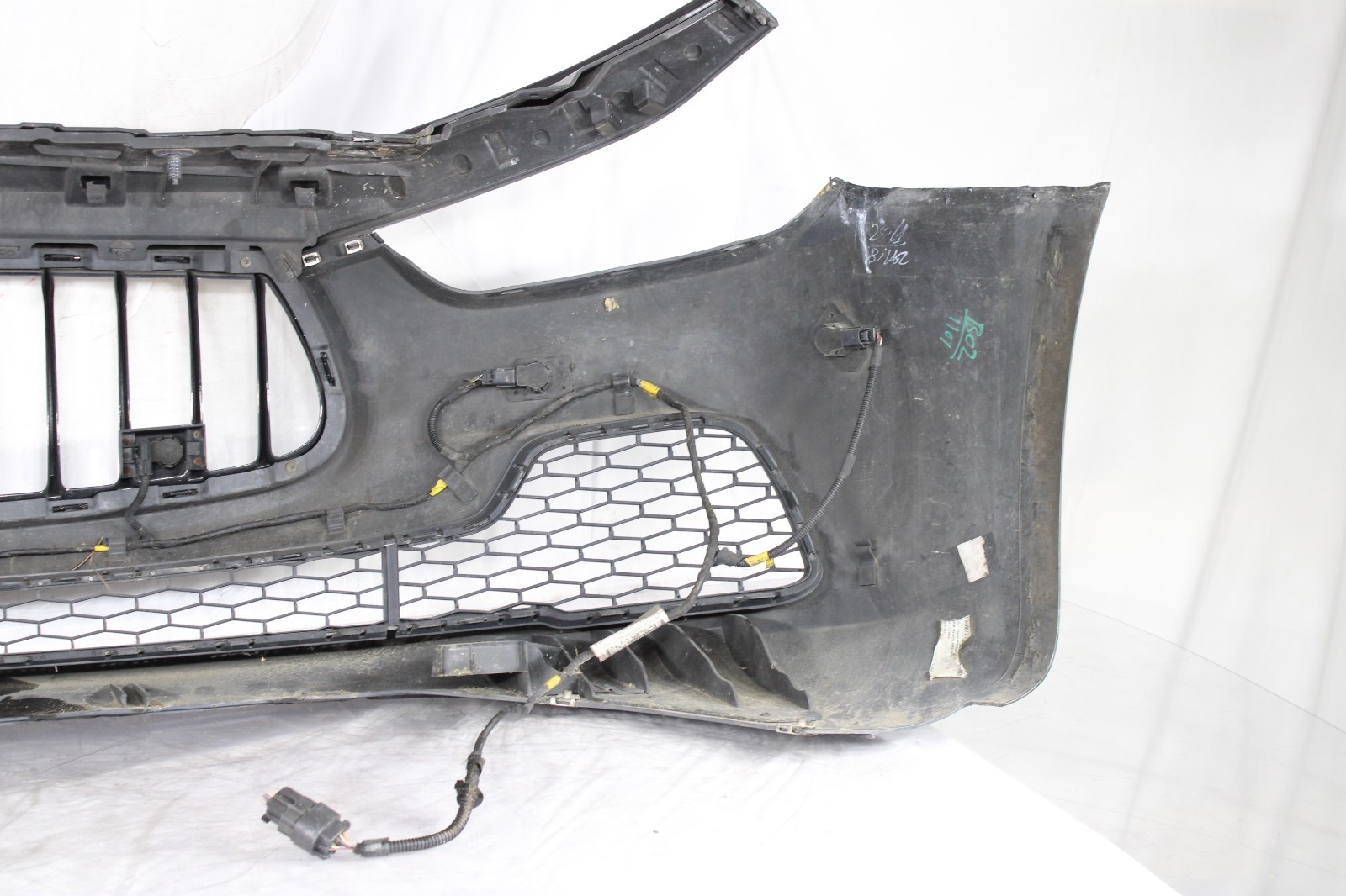 🚀 14-17 Maserati Ghibli Front Bumper Cover Complete W/Grills & Sensor Black OEM