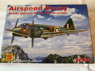 RS Model 92156 1/72 Airspeed Envoy Cheetah Motor neu ungebaut 