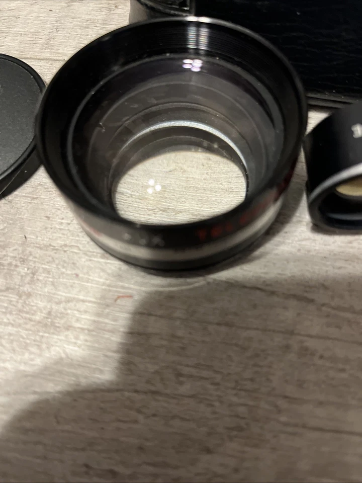 Juego de 3 teleobjetivos PETRI AUX, gran angular, teleobjetivo amplio con estuche  Foto 3 de 4