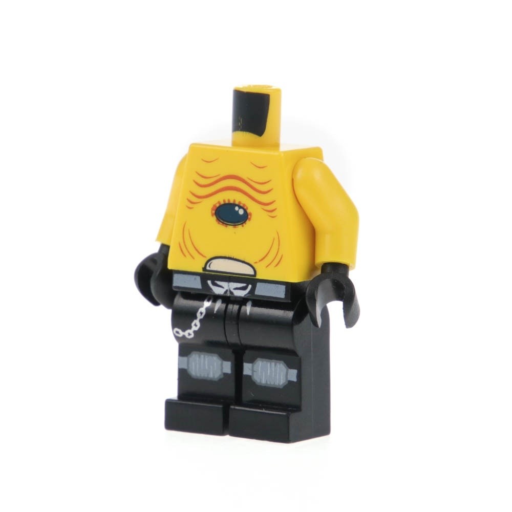 1X Lego Torso Legs Minifigure Space Police 3 Alien SP100 970C00PB0046 973PB0585