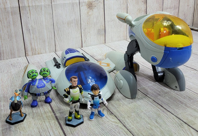 Tomy EX2 5AZ Miles Tomorrowland Stellosphere Sights/Sounds + Figures +Starjetter