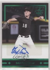 2020 Leaf Ultimate Draft Emerald Spectrum 15/25 Dax Fulton #GLR-DF1 Auto 3b3