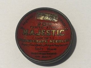 Gramophone Phonograph Needle Tin