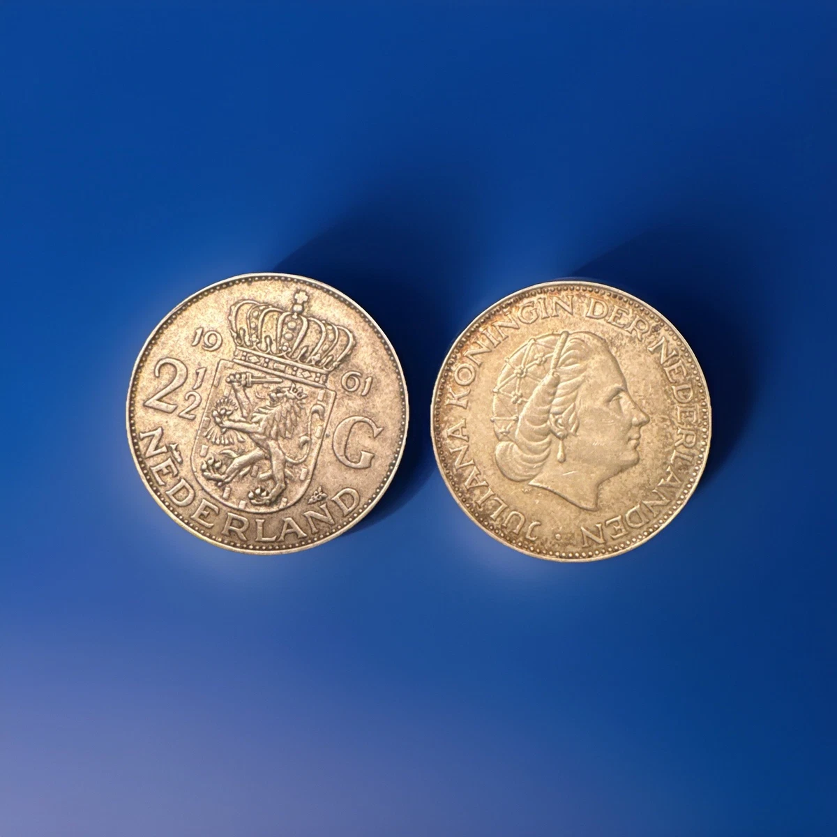 银色1961 荷兰硬币| eBay