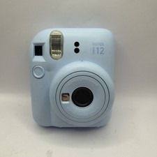 Fujifilm instax mini 12 Instant Camera - Pastel Blue Working