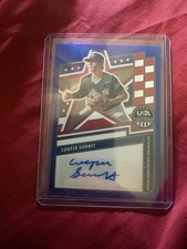 2026 Panini Stars & Stripes Auto Cooper Gornet Blue Prizm /49