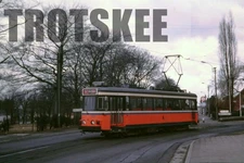 35mm Slide SNCV Société national des chemins de fer vicinaux Tram 9180 1984