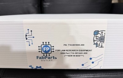 716-081665-400 NEW IN BOX LAM RESEARCH ''RING C-SECTION SMALL HIGH FLOW''