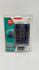 Logitech Cordless Number Pad Wireless Key Pad for Notebooks  Windows Vista NOS