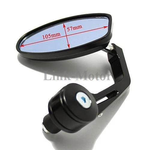 Espejos retrovisores antideslumbrantes para Triumph Street Triple 675 765 R RS 7/8" Foto 2 de 4