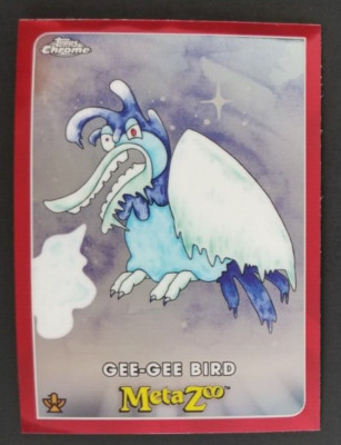 Gee Gee Bird 2022 MetaZoo Topps Chrome Card #93 (NM)