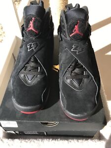 Mens Air Jordan 8 Retro “bred” Size 9 