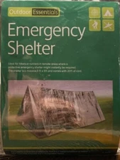NEW in Original Packaging Outdoor Essentials Emergency Shelter