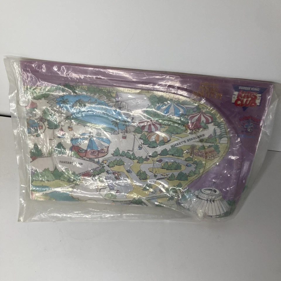 Burger King Disney Sorpresa Celebración Desfile Mapa Pato Donald RARO Juguete de Cuerda Foto 3 de 4