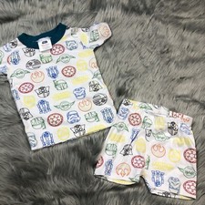 Hanna Andersson Disney Star Wars Pajama Short Set Size 90 US 3