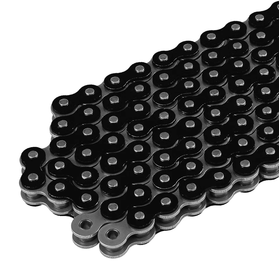Black Drive Chain for Suzuki GS400 GS400F GS450Et GS450L GS650E GS700E GS750E - Image 3 of 4