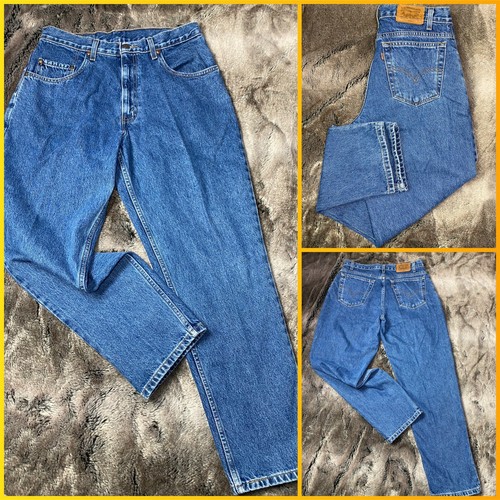 Vintage Levis 545 Loose Fit Jeans Gold 