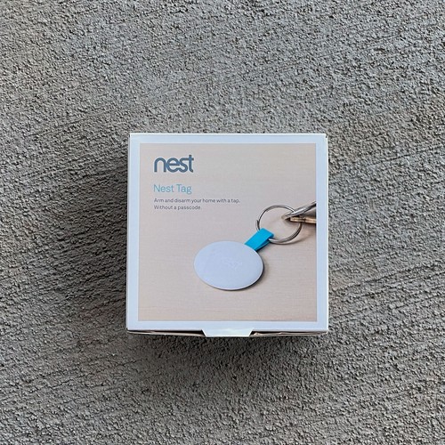 2 Google Nest Secure Tags (Key Fobs) Used Functional White/Blue - Picture 11 of 12