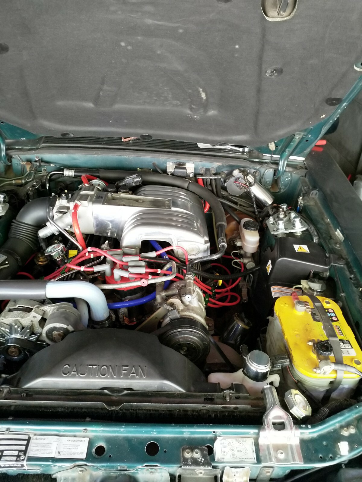 Cache-bobine pour Mustang 5.0L idéal restauration compartiment