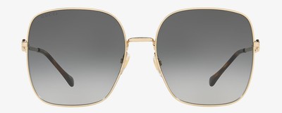 Gucci GG0879S Womens Designer Sunglasses Gold Tortoise  display picture 3