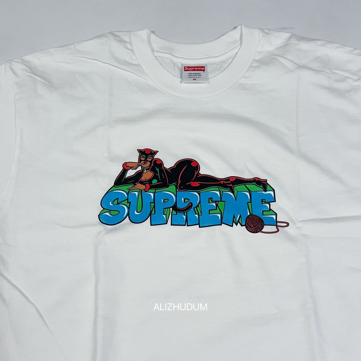 SUPREME FW22 CATWOMAN TEE WHITE DS SIZE S-XXL | eBay
