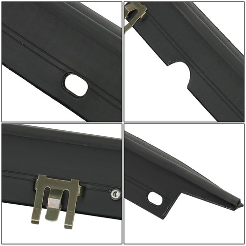 For 1984-1996 Corvette C4 Window Felt Sweeps Weatherstrip W/ Rivets Belt Outer - Bild 6 von 14