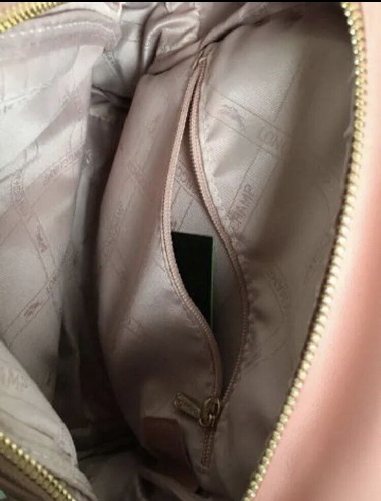 Longchamp 2.0 New Petal Pink Leather Backpack | eBay display picture 2