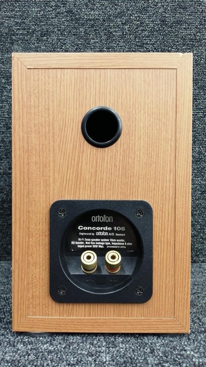 ほぼ未使用 オルトフォン ortofon Concorde 105 ORTOFON Concorde 105 2 Way Bookshelf Speaker System (Left
