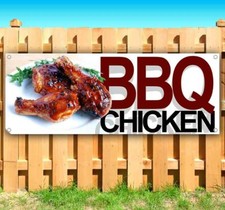 BBQ CHICKEN Advertising Vinyl Banner Flag Sign Many Sizes FOOD