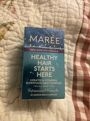 MAREE keratin & vitamins Superfood Hair Complex. Full Size Sealed