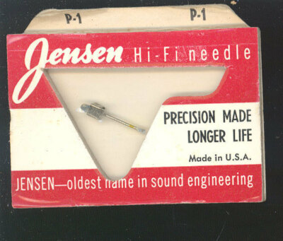 スピオーネ('28独) Jensen P-1 Piezo, MS-8 Needle - 33 45 78 rpm Sapphire | eBay