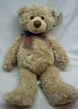 First  Main SOFT TAN REGIS TEDDY BEAR 15" Plush STUFFED ANIMAL Toy NEW
