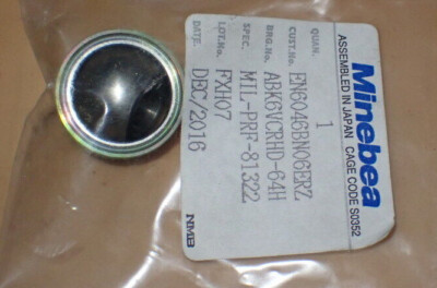 1 unit ABK6VCRHD-64H EN6046BN06ERZ MNB MINEBEA Aircraft  Ball Bearing  NEW
