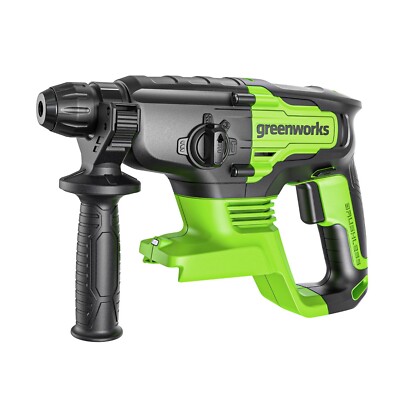 Greenworks 24V SDS-Plus 2J Cordless Rotary Hammer (Brushless Motor) - Tool Only