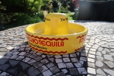 Jose Cuervo Vintage Aschenbecher Hut gelb Tequila Henry W King Bar