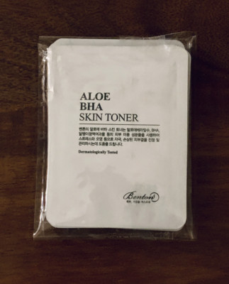  BENTON  Aloe BHA Skin Toner pouch sample 30pcs US Seller 