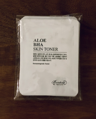 BENTON Aloe BHA Skin Toner pouch sample 100pcs US Seller | eBay